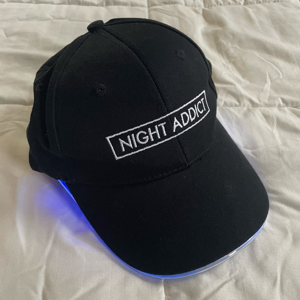 Night Addict Lit Techwear Hat